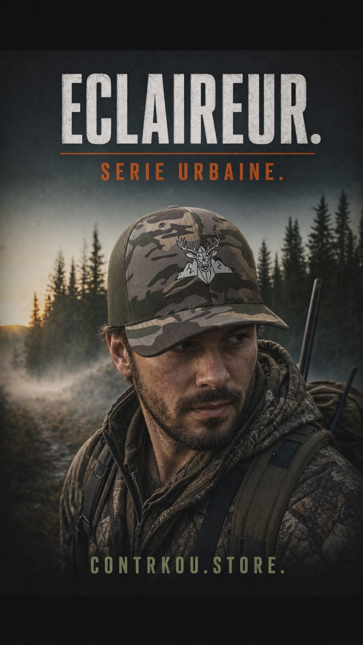 Casquette Éclaireur — Série Urbaine